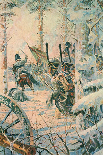 В.В. Верещагин. «В штыки! Ура! Ура!»