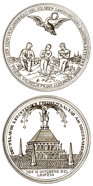 Медаль на Лейпцигское сражение