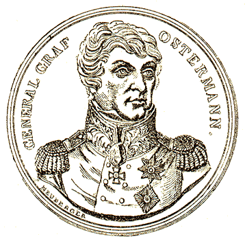 Медаль в честь графа А. И. Остермана