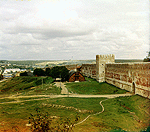 Смоленск. Вид на Крепостную стену из Лопатинского сада