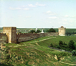 Крепостная стена с башней Веселуха. Смоленск