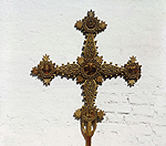 Запрестольный крест в церкви Иоанна Златоуста. Времен первых Романовых. Ярославль