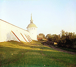 Стенная башня Троицкого монастыря. г. Александров