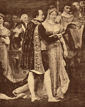 Женитьба Наполеона на Марии-Луизе (Руге).