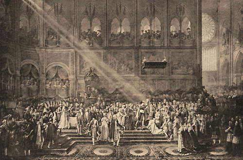 Крещение римского короля в 1811 году 10 июня. (Верс. Музей).