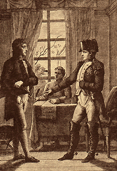 Наполеон и Фердинанд VII.