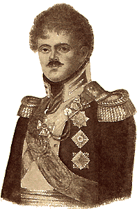 Великий князь Константин Павлович (стар. лубок).