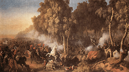 Подвиг генерала Неверовского под Красным 2-го августа 1812 года (Гесс).