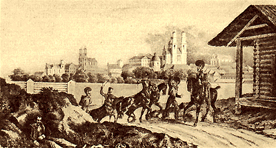 Перед Полоцком 25 июля 1812 г. (Фабер дю-Фор).