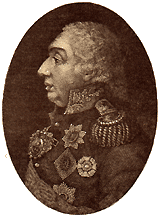 Кн. М. И. Кутузов. (грав. Кардели).