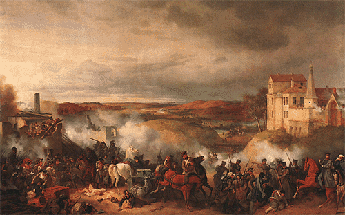 Сражение под Малоярославцем 12 октября 1812 г. (Гессе).