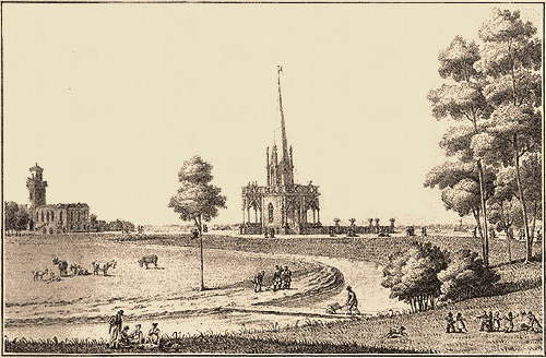 Le Pavillion des Lions. (Спб. 1826 г.).