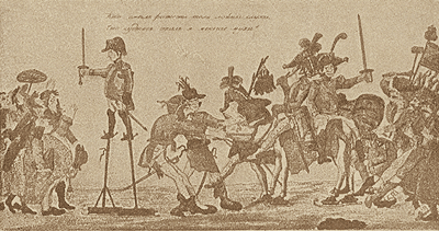 «Оправдание Наполеона перед народом по прибытии его в Париж». (Теребенев).