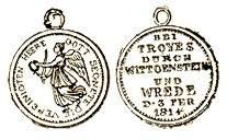 Жетон в честь графа Виттгенштейна