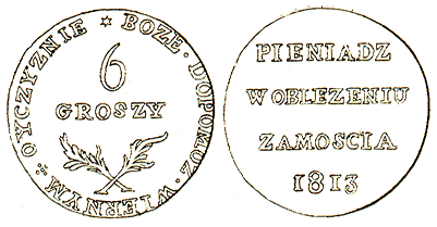 Noth-munze .  1813 .