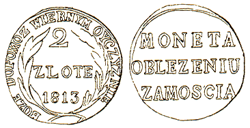 Noth-munze .  1813 .