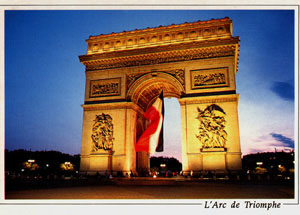 L'Arc de Triomphe. Photo J. Marin.