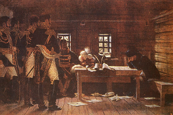 В.В. Верещагин. В Городне - пробиваться или отступать?
