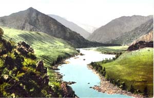 Postcard. Altai. Beginning of XX c