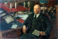 Ленин в рабочем кабинете