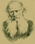 Прижизненный портрет Л.Н. Толстого. Август 1907 г.