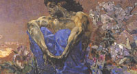 М.А. Врубель. Демон (сидящий). 1890. Третьяковская галерея