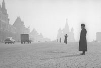 Красная площадь. Москва, 1959. Серебряно-желатиновый отпечаток. Собрание МАММ