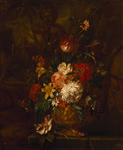 Цветы. Юстус ван Хейсум (I). 1659 - 1716. Голландская школа