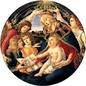 Сандро Боттичелли ''Мадонна Магнификат''. 1481-1485