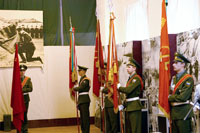 Выставка подлинных Боевых Знамен