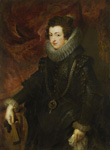 Питер Пауль Рубенс и мастерская(1577–1640). Елизавета (Изабелла) Бурбонская, королева Испании. Фландрия, около 1628–1629 
