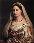 Рафаэль Санти. Женский портрет (Донна Велата), около 1513. Флоренция, Палаццо Питти, Галерея Палатина