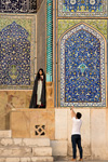 Деталь фасада мечети Шейха Люфтуллы. Автор: Фатиме Рухани