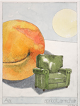  .   Alfabet / . Aa: apricot; armchair / , . 2020. , , 