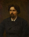 Крамской И.Н. Портрет В.И. Сурикова. 1887 г.