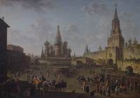 Ф.Я.Алексеев. Красная площадь в Москве. 1801