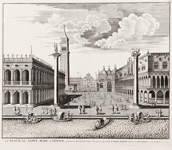 Неизвестный автор. Пьер Мортье (1661–1711) – издатель. Площадь Св. Марка в Венеции. Амстердам, 1704
