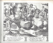 Гравюра с медной пластины. Из серии ''Амур и Психея''. 1530-1560