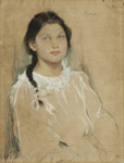 А.А. Бучкури. Женский портрет. 1911.©ВОХМ им. И.Н. Крамского