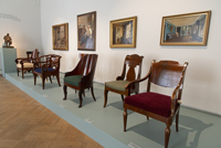 Выставка ''Кресло, стул, табурет в русском искусстве XVIII-XX веков'' в Мраморном дворце