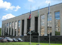 Вид на главное здание Центральног музея Вооруженных сил 
