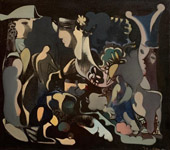 Выставка Игоря Чолария ''Укрощение хаоса''. Театр живых теней. 1993