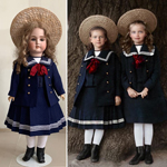Одежда для куклы и автор фото - Алена Василь. Кукла изготовлена в Германии в 1911 году. Изготовитель: Schoenau & Hoffmeister.