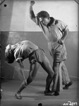 Биомеханика. Упражнение 'Удар кинжалом'. Выполняют Р.М. Генина и Л.Н. Свердлин