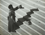 Георгий Максимов. Янина Жеймо во время съемок фильма ''Подруги''. 1935