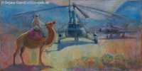 Картина афганского цикла Сергея Опульса