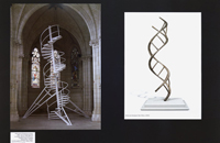 Исследовательский лист из проекта ''Воображаемый музей Михаила Шемякина ''Лестница в искусстве''