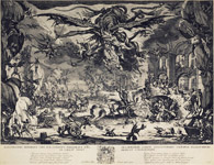Жак Калло «Искушение святого Антония». 1635. Офорт. Государственный Эрмитаж
