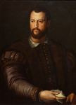 Бронзино Аньоло (мастерская). Картина. Портрет Козимо Медичи, великого герцога Тосканы. После 1560