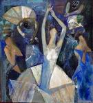 А.Филиппов. ''Танец'', 2003. холст, масло, акрил. 90х100